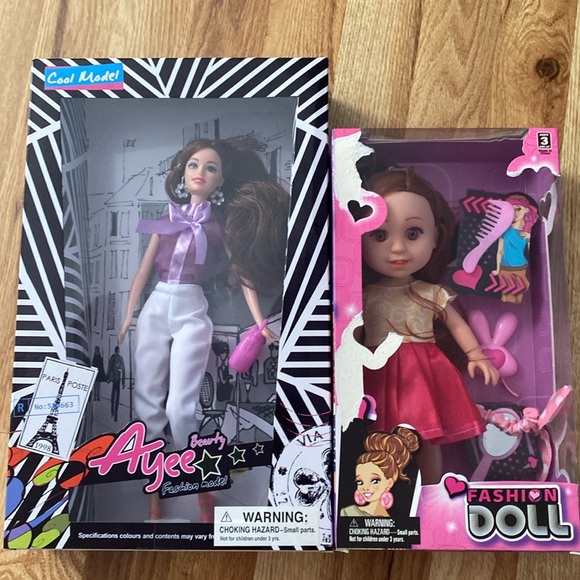 Other - Boxed Fashion Play Dolls with Accessories